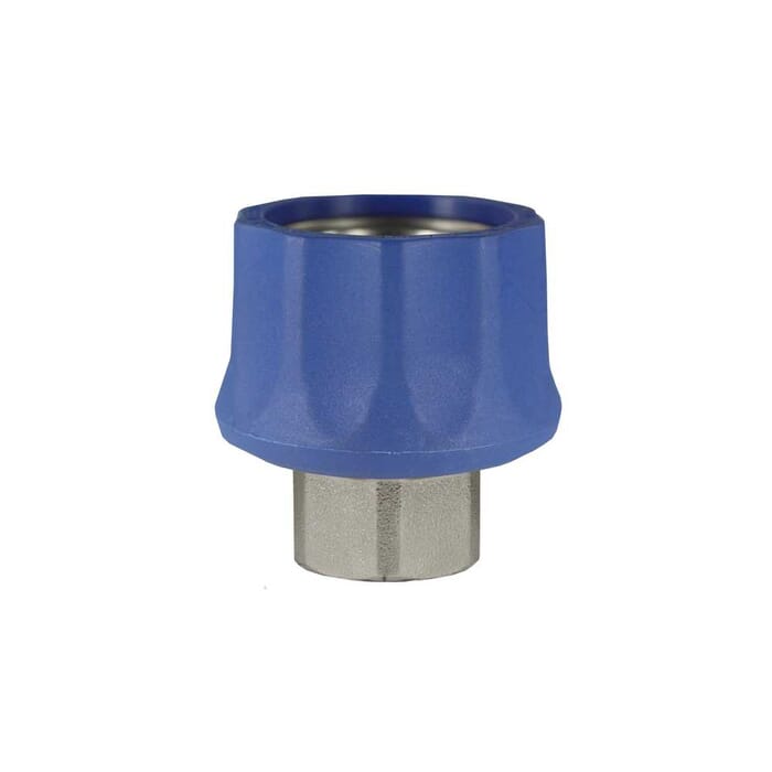 Schnellkupplung ST-45 blau, DN=10mm, E=3/8“ IG, max. 250bar, max. 150°C, Messing