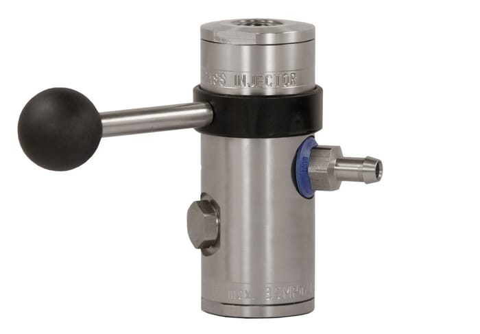 easyfoam365+ Bypass Injektor ST-167 ohne Druckluftmodul, E/A= 1/2“ IG, D=1.3 mm, max. 350 bar, max. 100°C, Edelstahl