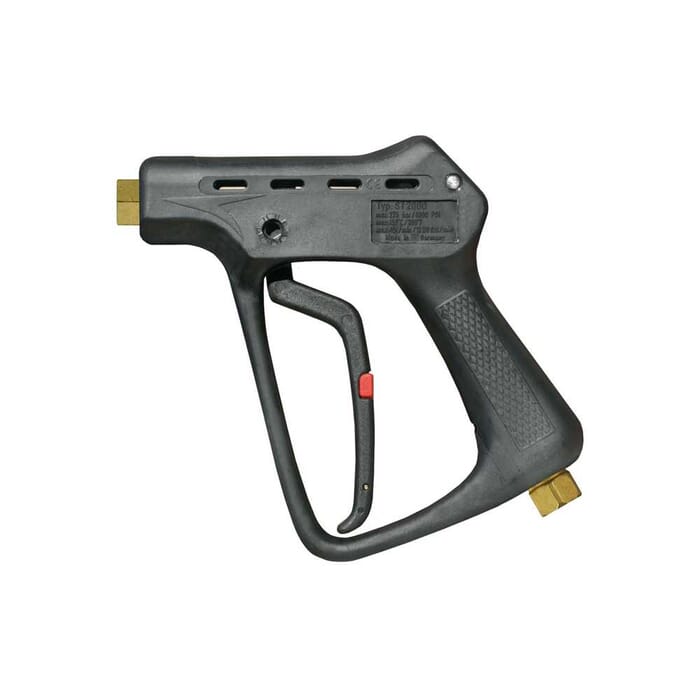 HD-Pistole ST-2000, E=3/8“ IG, A=1/4“ IG, max. 275 bar, max. 150°C, max. 45 L/min