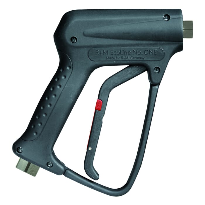 HD-Pistole R+M Ecoline, E=3/8“ AG, A=1/4“ IG, max. 250 bar, max. 150°C, max. 45 L/min