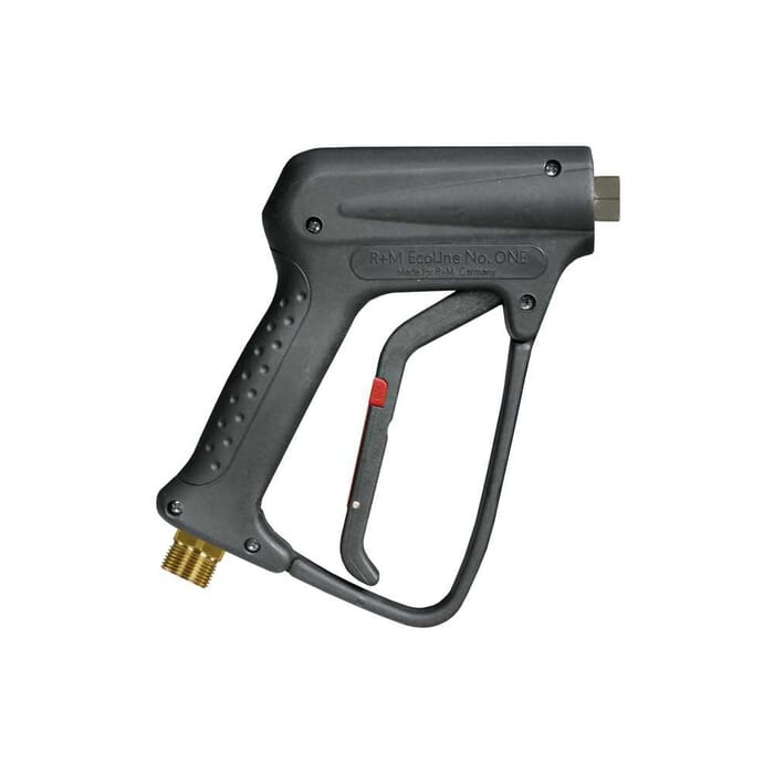 HD-Pistole R+M Ecoline, E=M22 AG, A=1/4“ IG, max. 250 bar, max. 150°C, max. 45 L/min