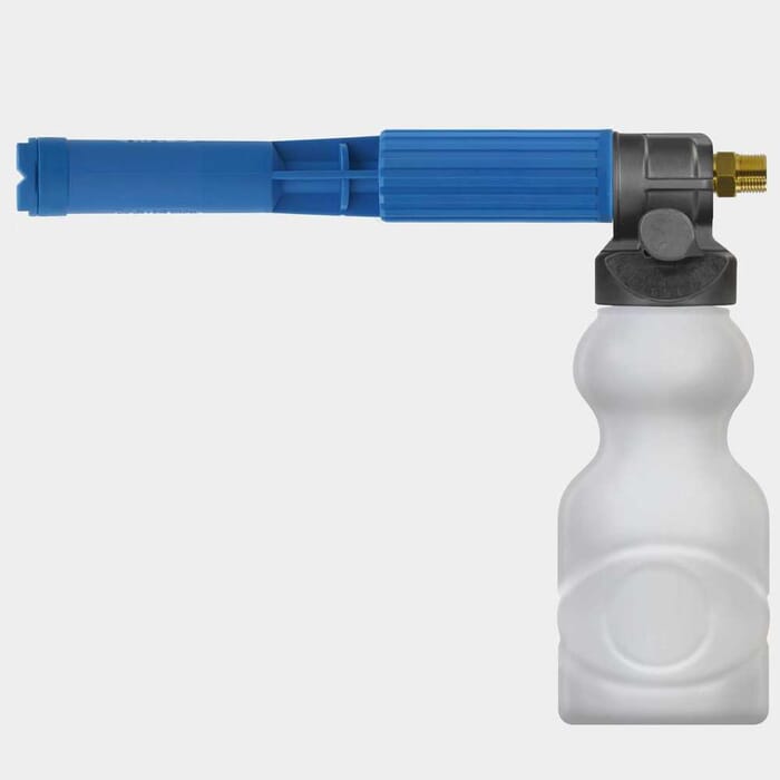 Schauminjektor LS10 mit Dosierung Flasche, max. 200 bar, max. 65°C, max. 25 L/min