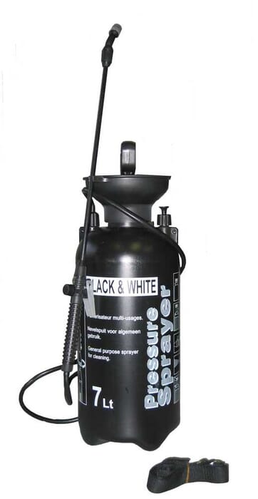Drucksprüher, Gartenspritze Black&White, 7 Liter