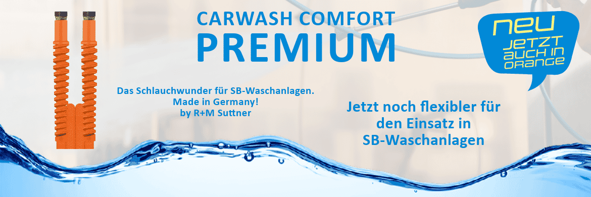     Hochdruckschlauch Carwash Comfort Premium orange, DN 6, max. 200 bar