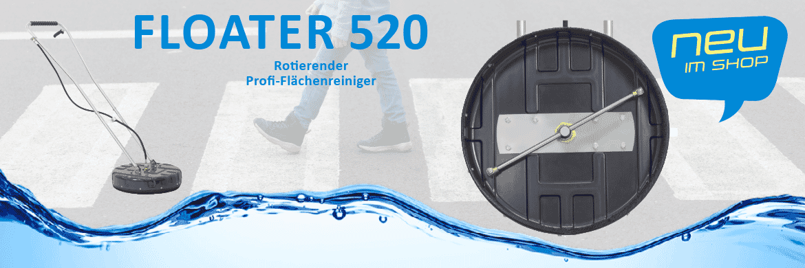     Flächenreiniger Floater 520 1/4